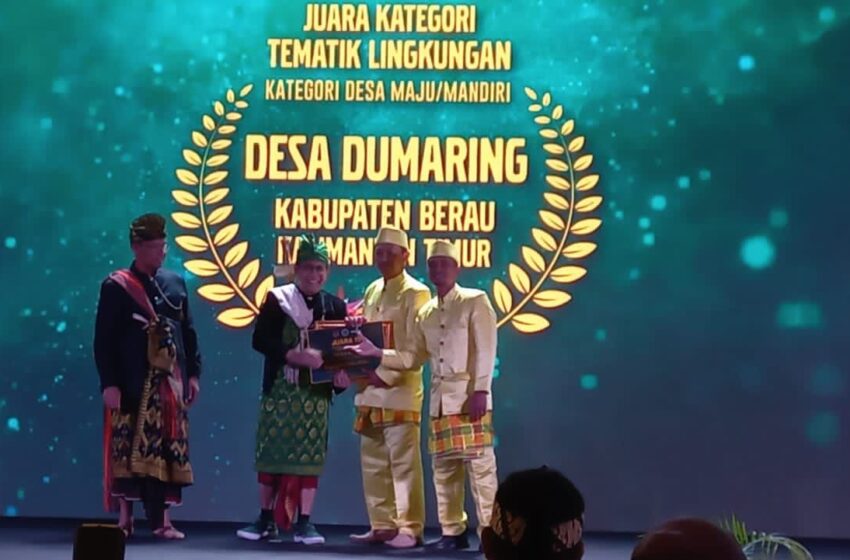  Kampung Dumaring Raih Dua Penghargaan di Anugerah Desa Wisata Nusantara 2023