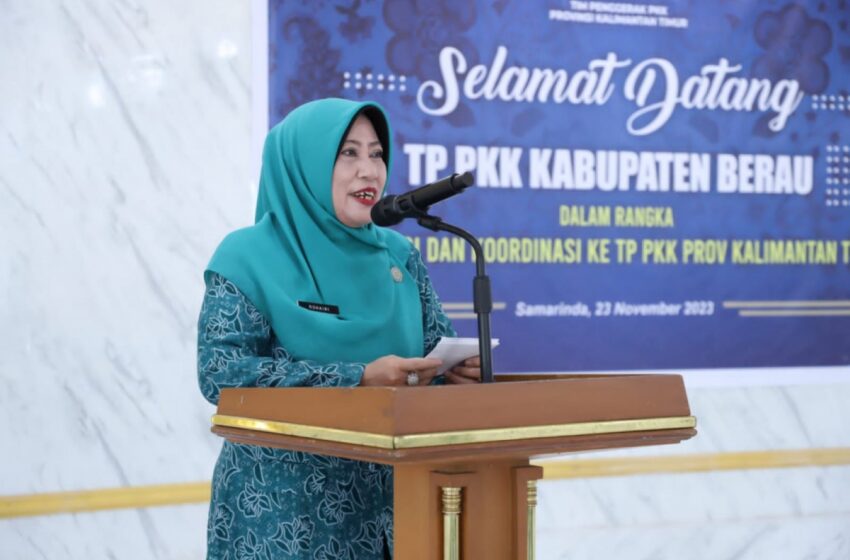 Tingkatkan SDM TP PKK Berau Belajar ke Provinsi
