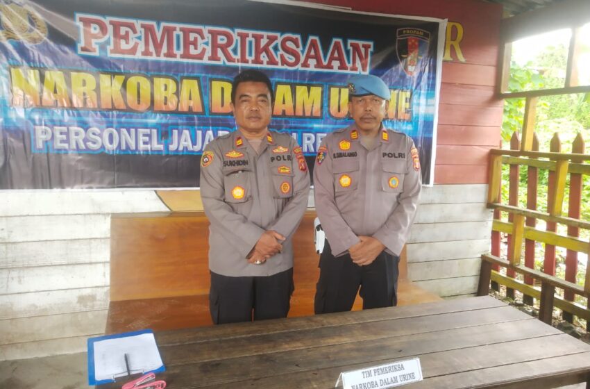 Propam Polres Periksa Anggota Polsek Tubaan
