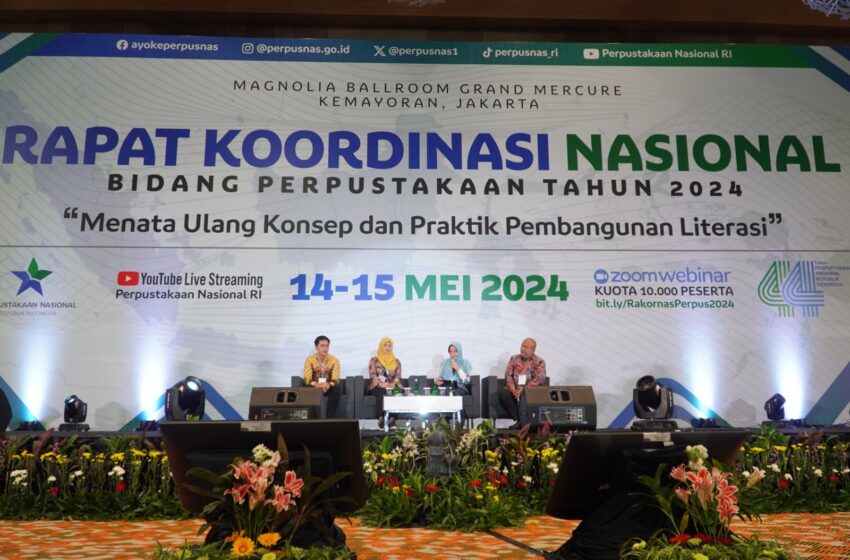 Pembicara Nasional, Bupati Berbagi Tips Pengembangan Perpustakaan di Daerah