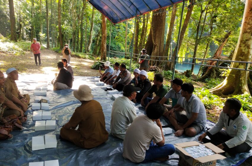 Pasca Telan Korban Lakukan Ritual di Telaga Biru