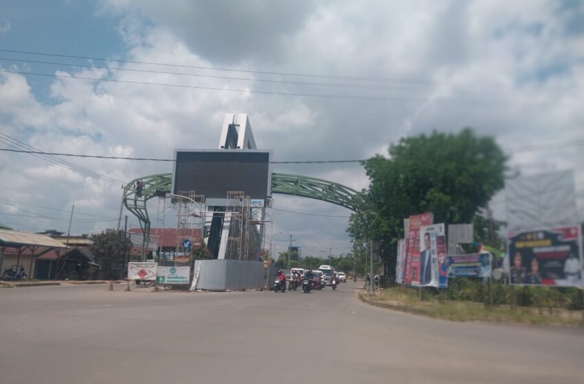 Tata Wajah Kota, Pengerjaan Gapura Ditargetkan Selesai Desember