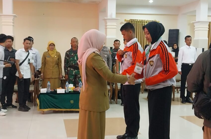 Pesan Bupati Pada Calon Paskibraka : Rawat Persatuan dan Kesatuan Bangsa