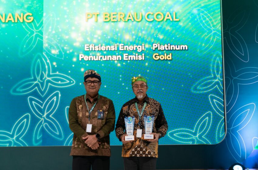 Gold dan Platinum di ENSIA Perpanjang Torehan Prestasi PT Berau Coal