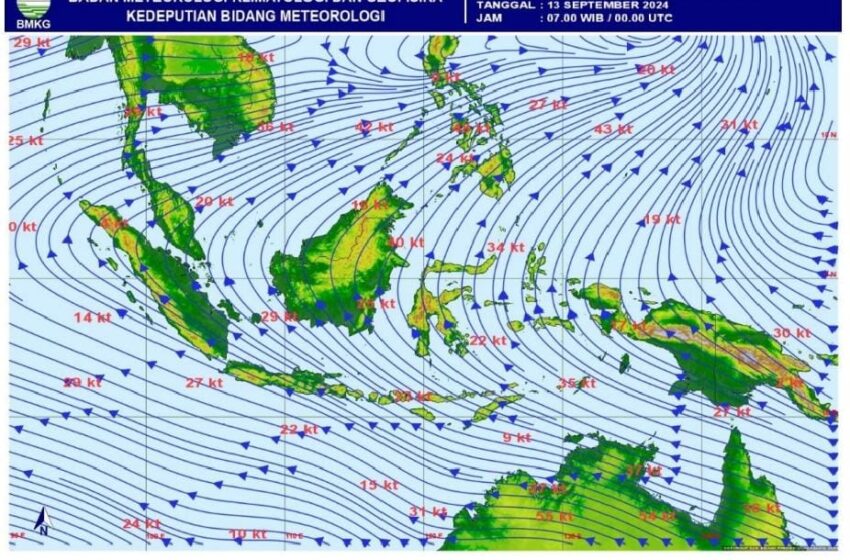 BMKG Ingatkan Warga Pesisir Waspada Angin Kencang dan Gelombang Tinggi