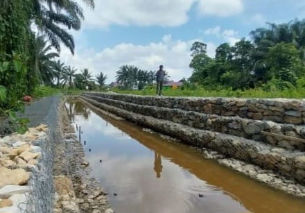 Capai 90 Persen, Bronjong Kedaung Ditargetkan Selesai Lebih Cepat