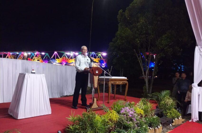 Dukung Pariwisata Berau, PT Berau Coal Wujudkan Elemen Estetis Jembatan Sambaliung