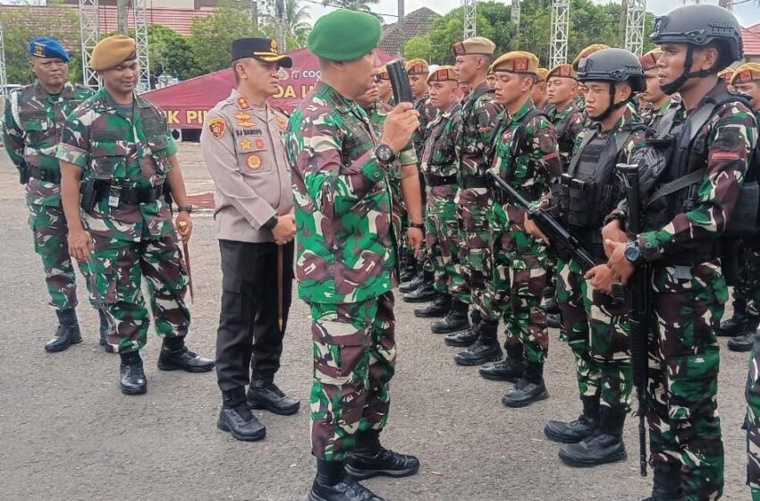 Amankan Kunjungan Presiden di Berau, 1.200 Personel Gabungan Dilibatkan