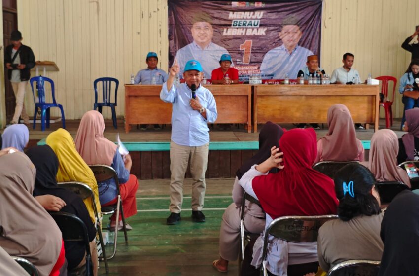 Agus Wahyudi Prioritaskan Pembangunan Merata untuk Berau, Fokus di Pendidikan, Kesehatan, dan Ekonomi