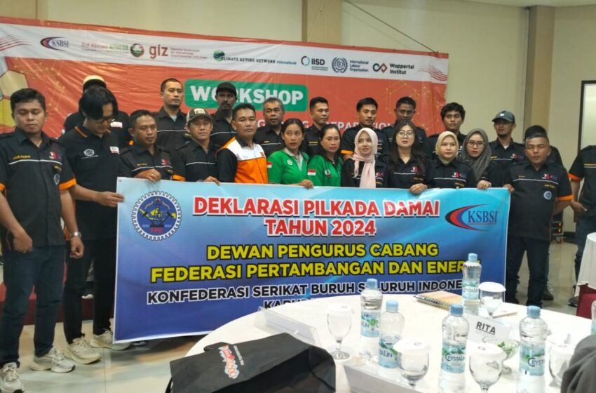 FPE KSBSI Deklarasi  Pilkada Damai di Berau