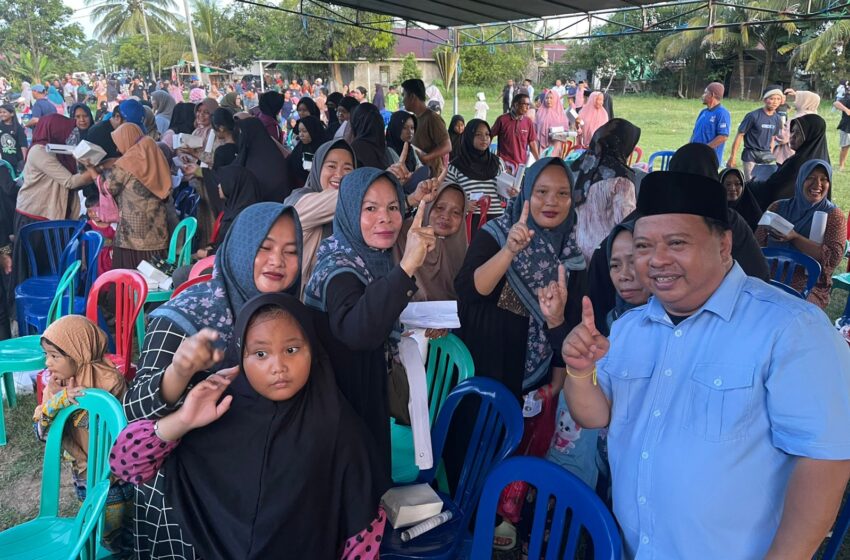Kampanye di Kampung Kelahiran Madri Pani Jamin Program Pro Rakyat