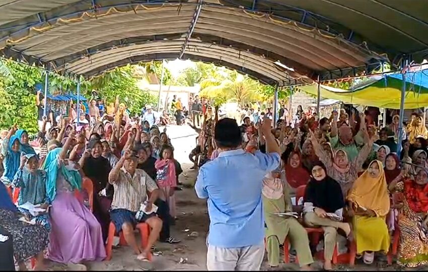 Madri Pani-Agus Wahyudi di Balikukup : Komitmen Majukan Berau Dengan 24 Program Unggulan