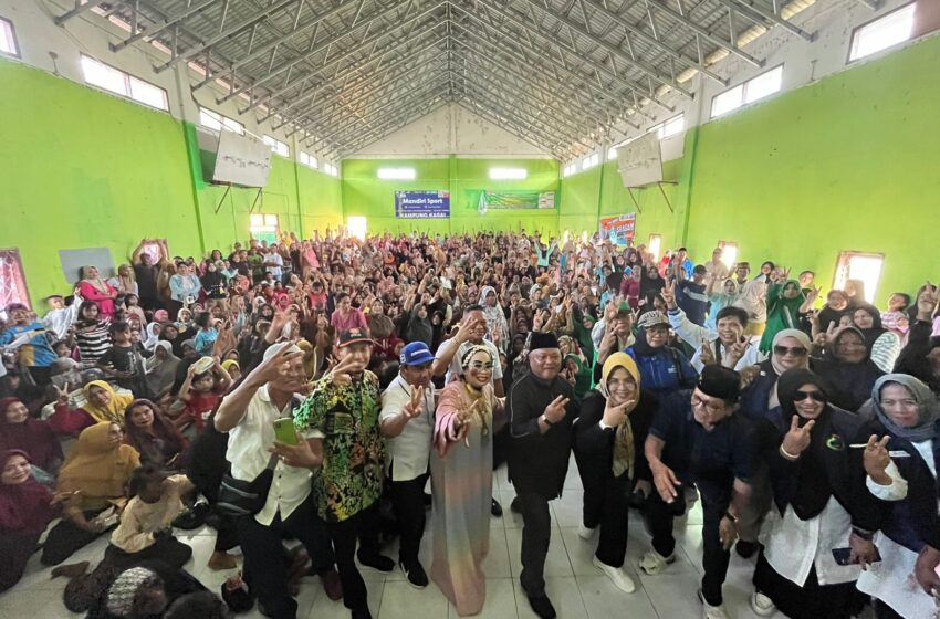 Kampanye di Kampung Kasai, SraGam Siap Maksimalkan Potensi Perikanan dan Pertanian dengan Program Baru