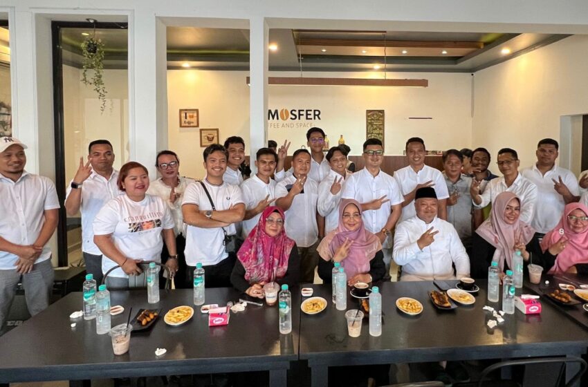 Relawan Pengusaha Muda Berau Deklarasi Dukungan untuk Pasangan SraGam dan Rudi-Seno