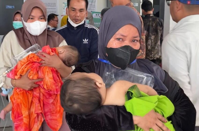 PT Berau Coal Bersama Mitra Kerja Support Operasi Gratis Bibir Sumbing dan Celah Langit