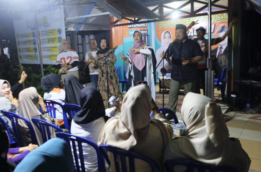 Maksimalkan Masa Kampanye SraGam Janjikan Kelanjutan Pembangunan Lebih Baik
