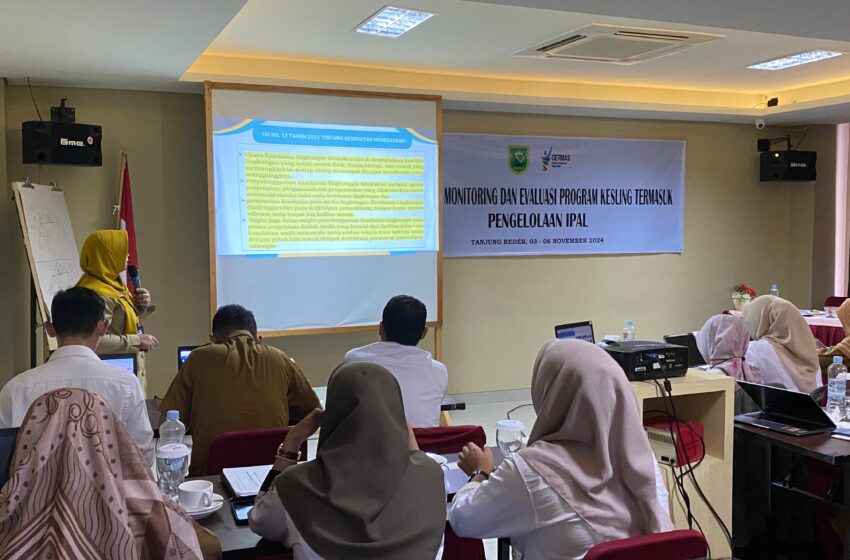 Meskipun Terbatas Upayakan Kinerja Nakes pada Program Kesling dan IPAL PKM