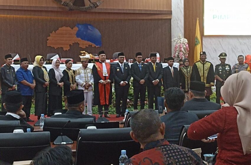 Pjs Bupati Berau Minta Pimpinan DPRD Periode 2024-2029 Jalankan 3 Fungsinya dengan Baik