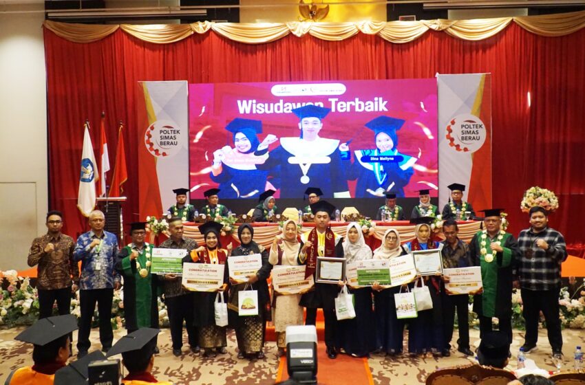 Gelar Wisuda Ke-4, Politeknik Sinar Mas Berau Coal Komitmen Kembangkan Sekolah Vokasi di Bumi Batiwakkal