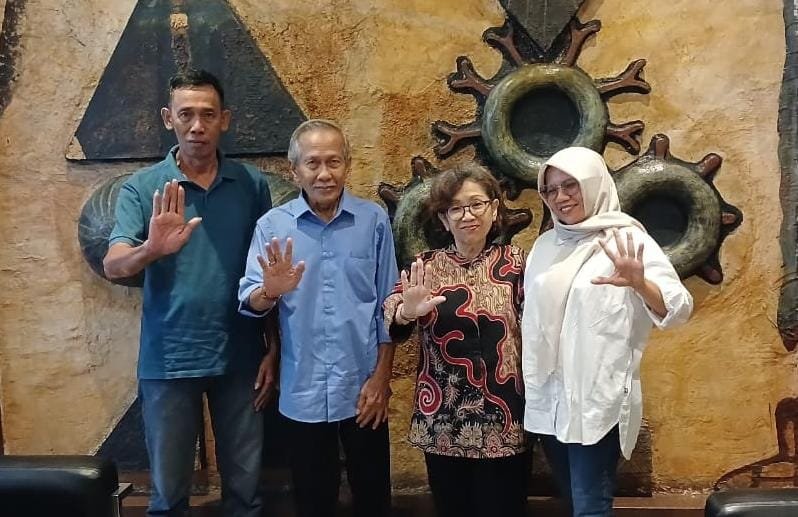 Edukasi Masyarakat Lewat Literasi Media, PWI Kaltim Diapresiasi PWI Pusat