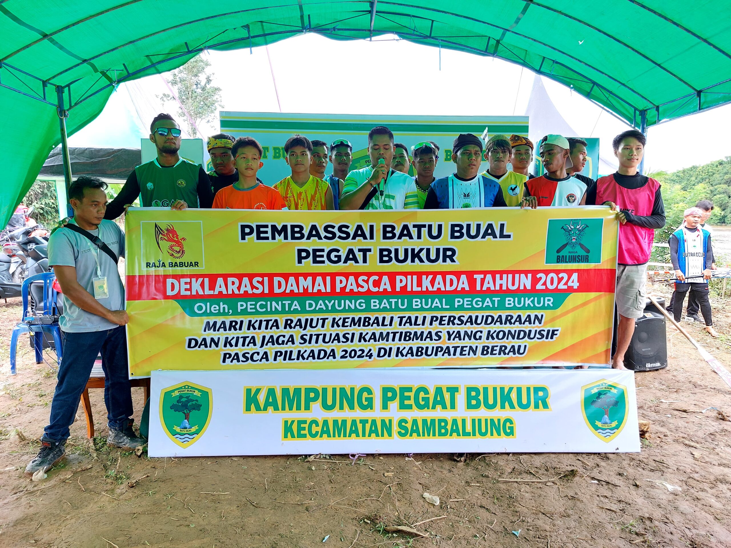 Pesan Damai Pecinta Dayung Pembassai Batu Bual Dirangkai Lomba Dayung Open