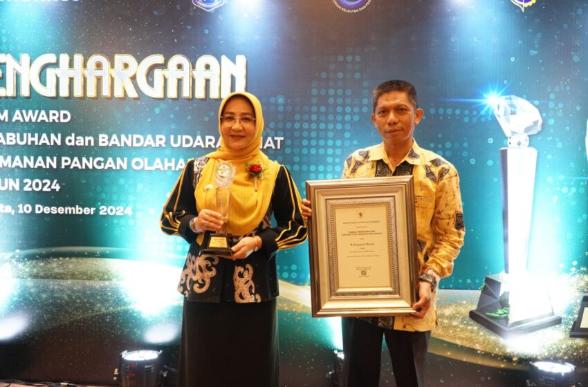 Satu satunya dari Kaltim, Bupati Berau Raih STBM Award 2024