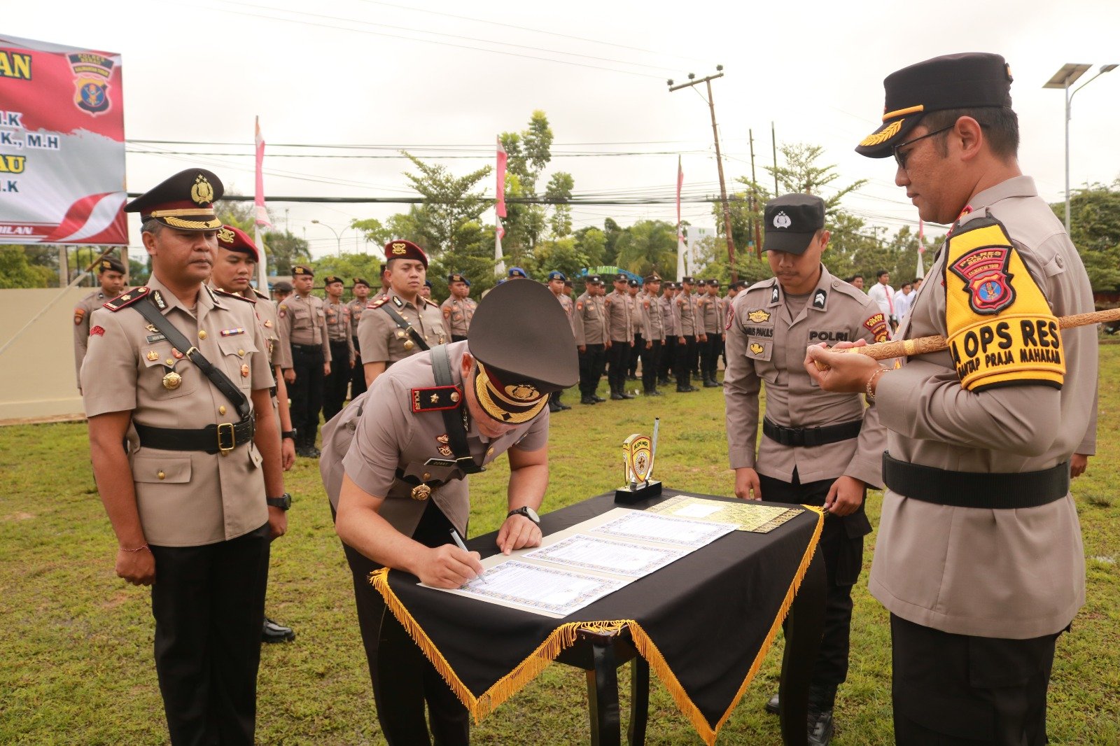 Sertijab Perwira: Wakapolres dan Kasat Reskrim Bergeser