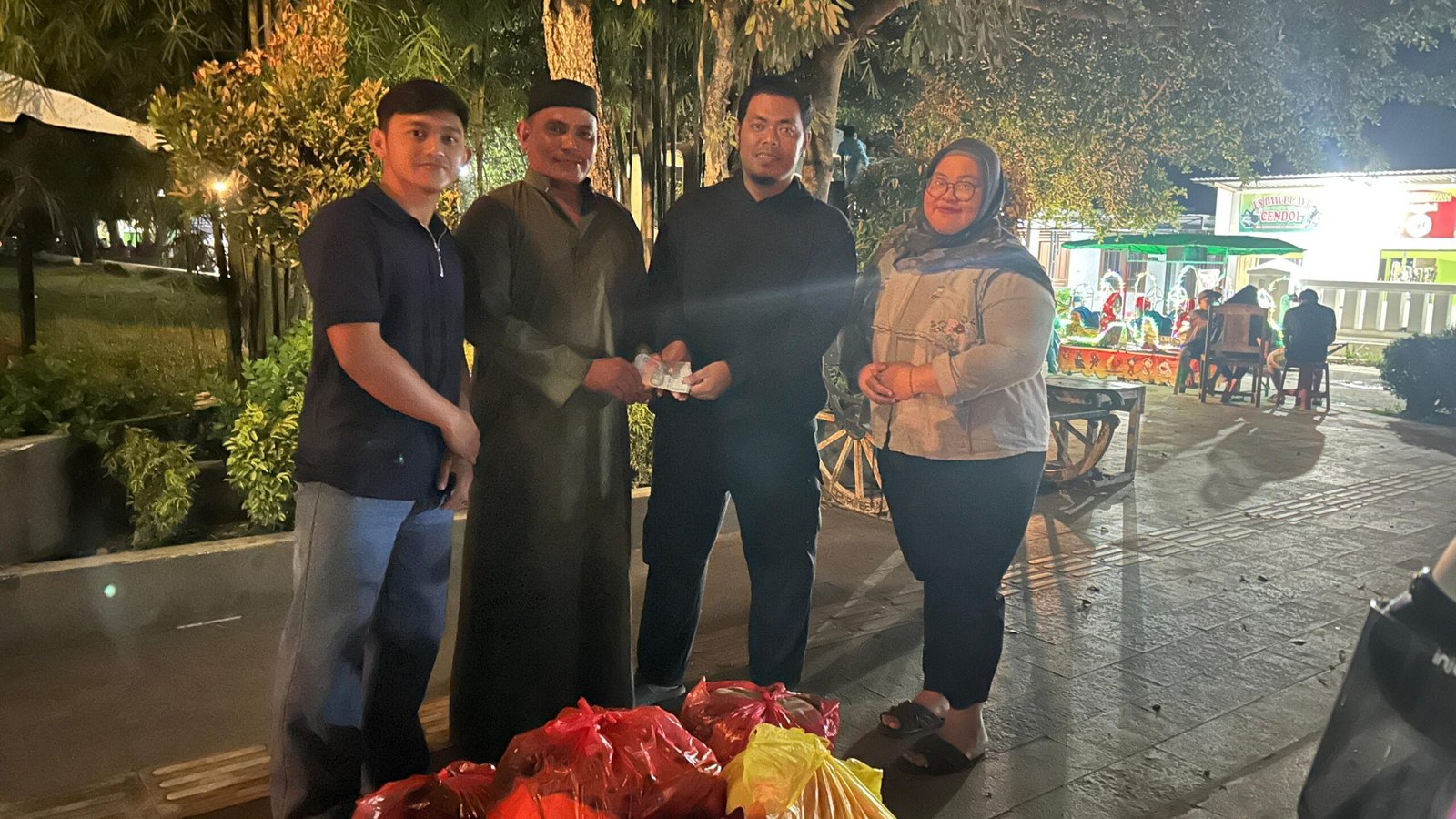 Alumni Pandawa 17 Salurkan Donasi untuk Korban Kebakaran Milono dan Teluk Bayur