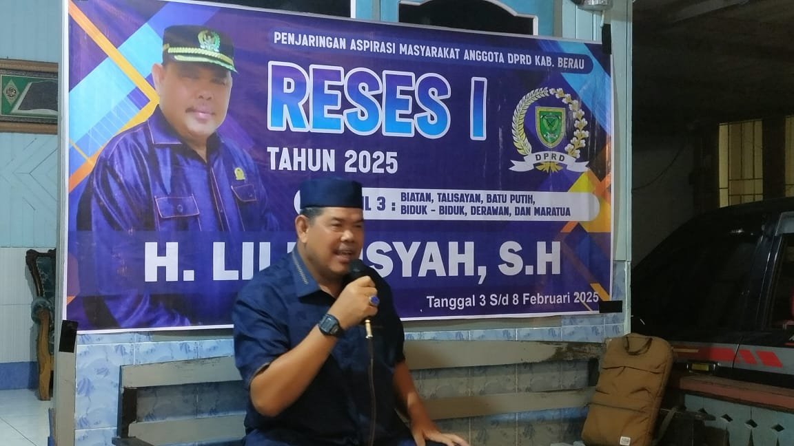 Laksanakan Reses di Derawan dan Maratua, Liliansyah Terima Banyak Aspirasi Warga