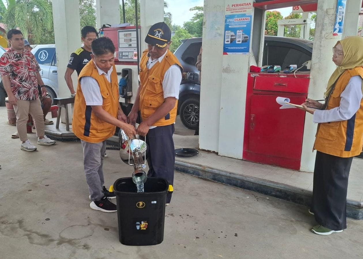 Uji Tera di Sejumlah SPBU dan Pertashop, Diskoperindag Belum Temukan Pelanggaran