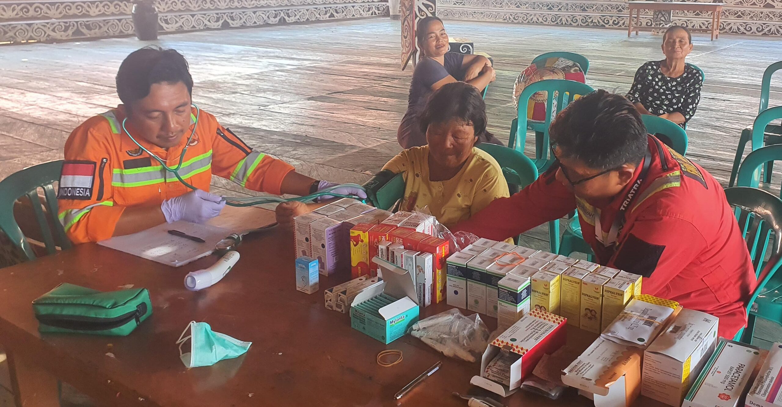 PT Berau Coal Bangun Posko Kesehatan dan Bantu Pemulihan Pasca Banjir di Kampung Bena Baru