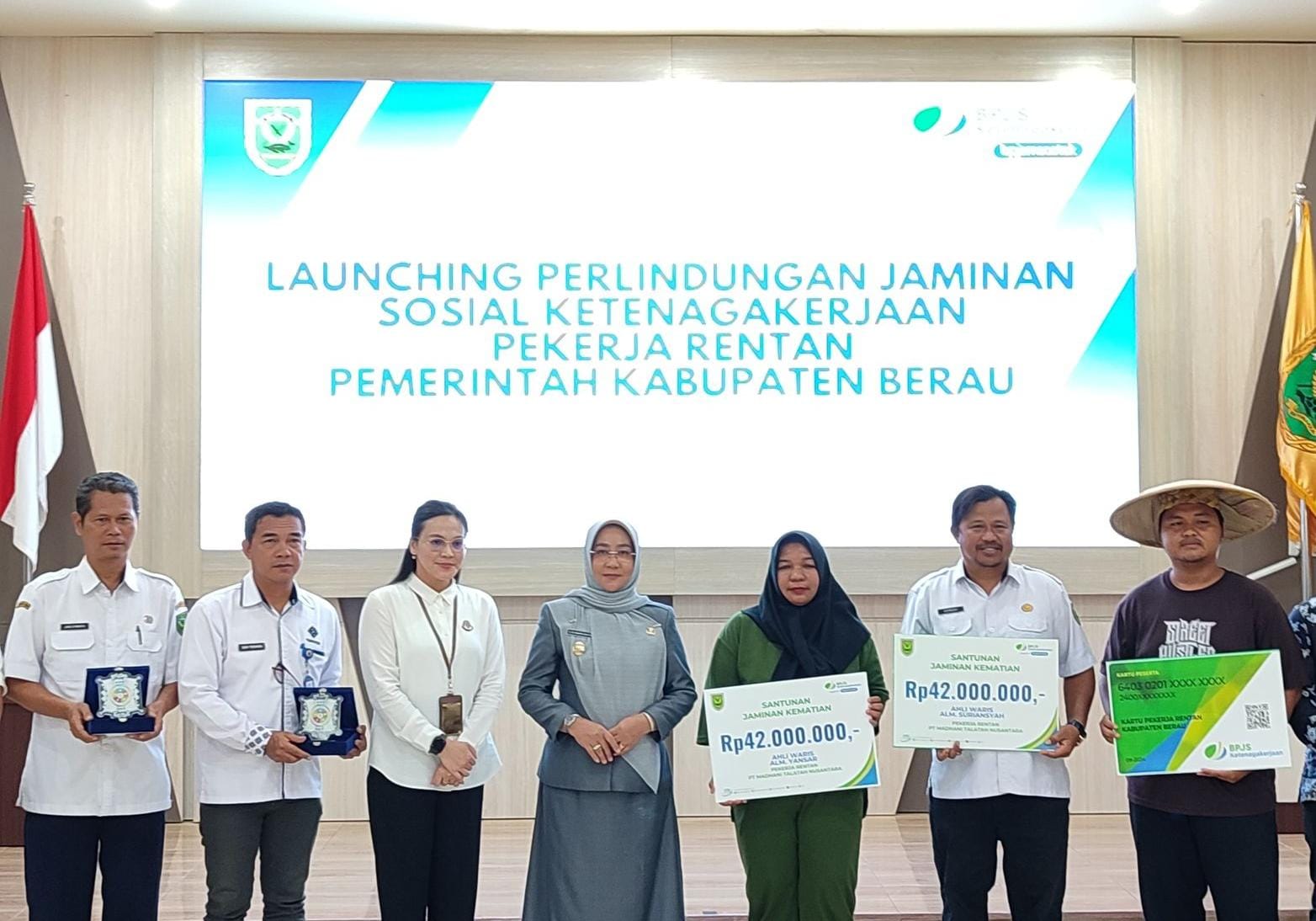 Iuran BPJS Ketenagakerjaan Gratis APBD Berau 2025 Sasar 4.465 Pekerja