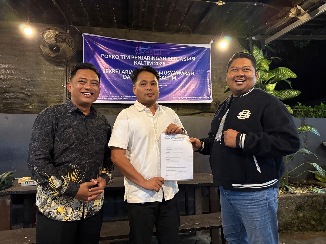 Indra Teguh Resmi Maju Calon Ketua SMSI Kaltim: Siap Perjuangkan Kesejahteraan Media Daerah