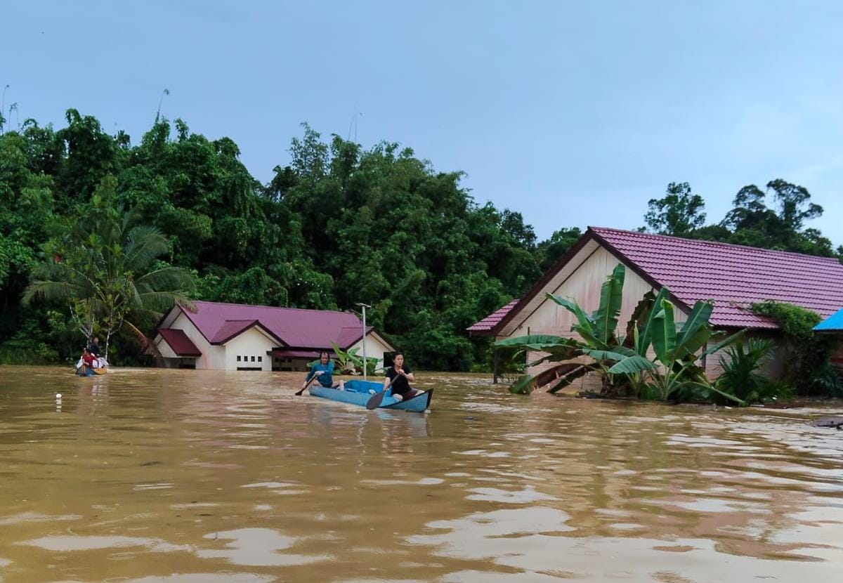 Jadi Wilayah Langganan Banjir di Berau, Wilayah Ini Perlu Destana