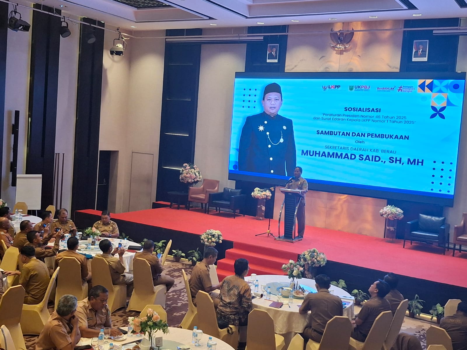Sosialisasi Perpres 46, Sekkab Minta OPD Hindari Kasus Pidana dalam Pelaksanaan Proyek