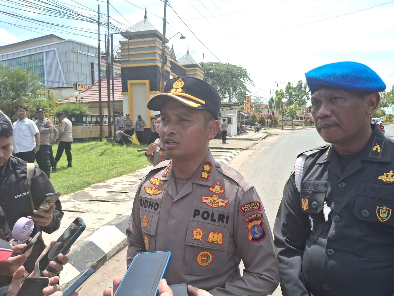 Kapolres Imbau Masyarakat Jaga Berau Tetap Kondusif