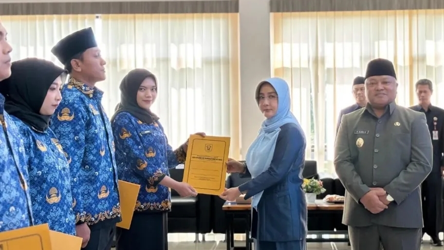 Bupati Tekankan Dedikasi dan Profesional bagi 354 PPPK Tahap II