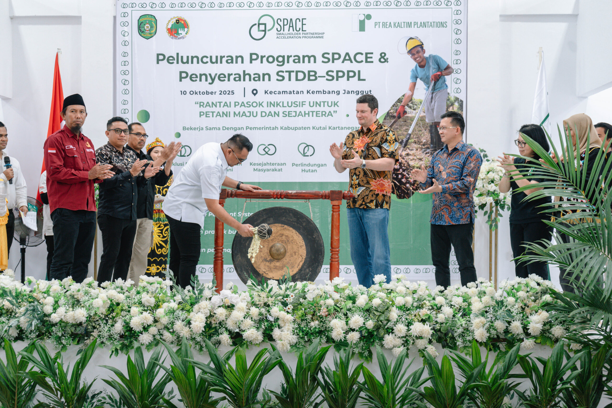 REA Kaltim Perkuat Kemitraan Swadaya Sawit Melalui Program SPACE dan SHINES