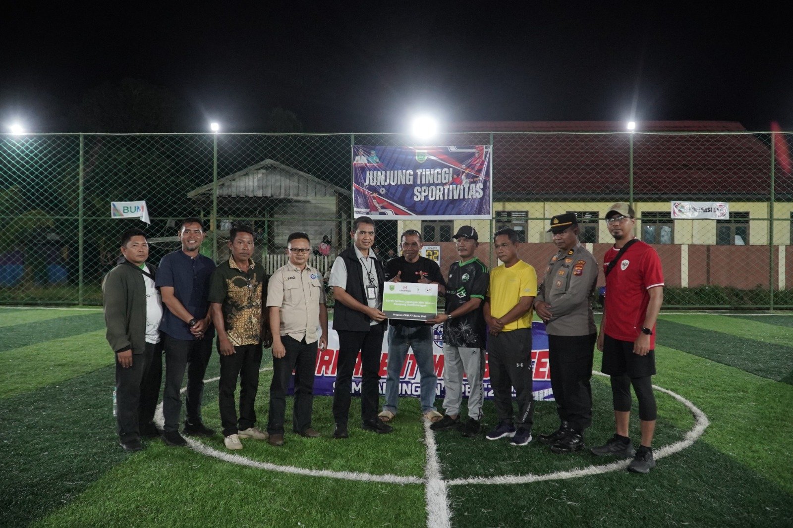 Mini Soccer, Persembahan PT Berau Coal Untuk Kampung Sembakungan