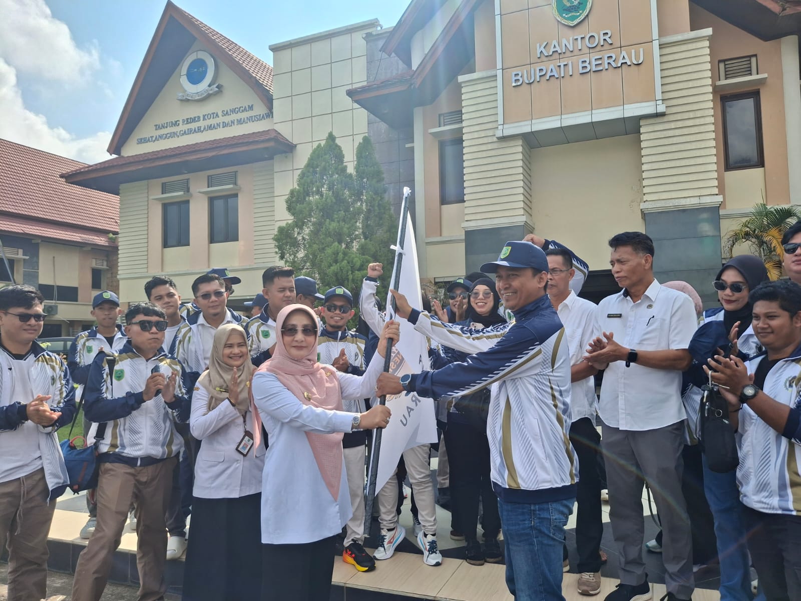 Lepas Jurnalis ke Ajang Porwada Kaltim, Bupati Titip Pesan Promosikan Pariwisata Berau