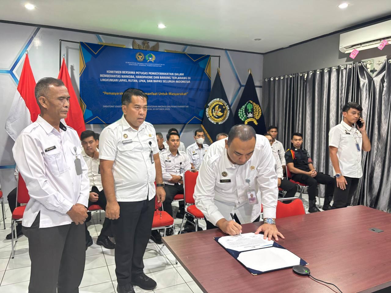 Komitmen Berantas Tindakan Terlarang dalam Rumah Tahanan