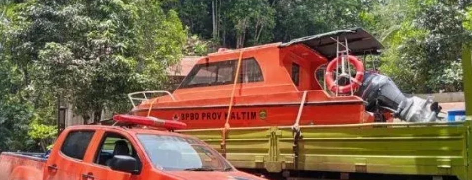Tunjang Patroli di Perairan, BPBD Berau Dapat Bantuan Speed dari Provinsi