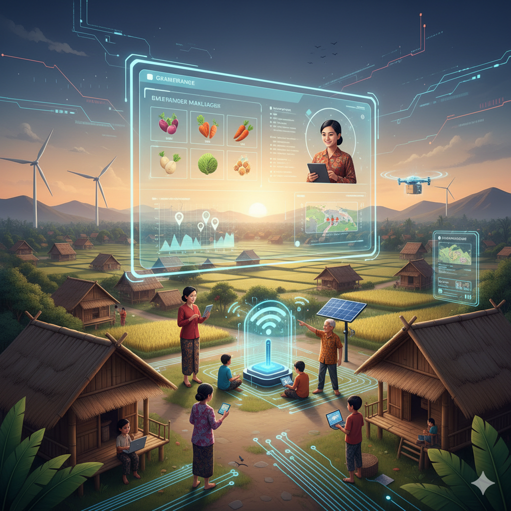 Dorong Digitalisasi Kampung, Website dan Media Sosial Jadi Kunci Promosi Potensi