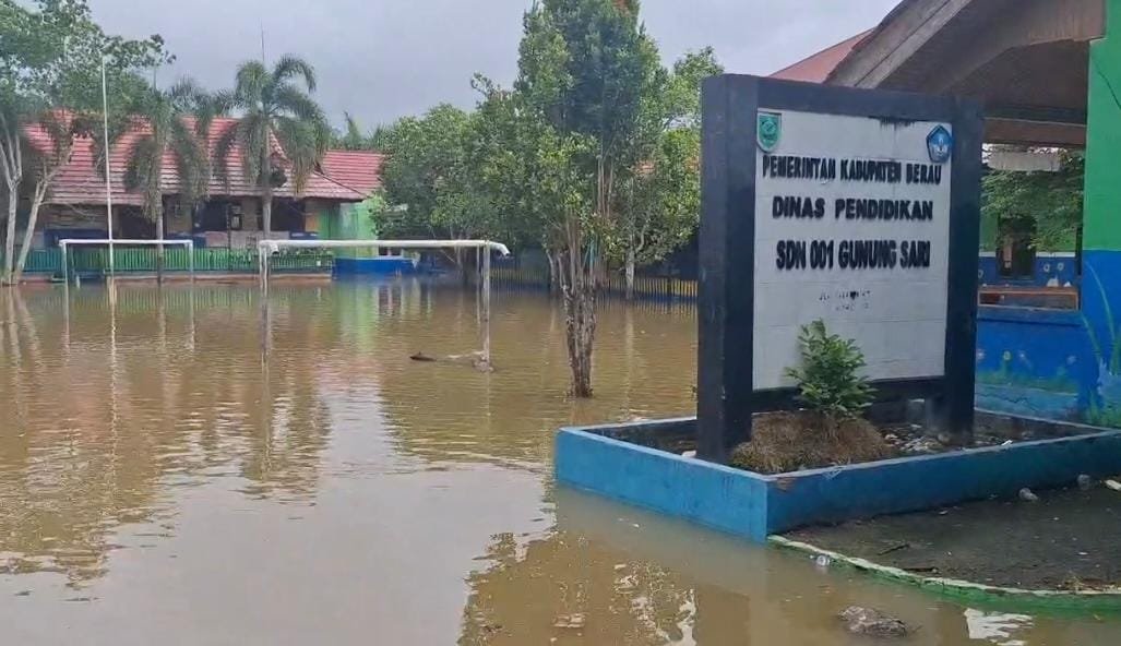 Debit Air Masih Fluktuatif, Semua Kampung di Bantaran Sungai Kelay Mesti Tetap Waspada
