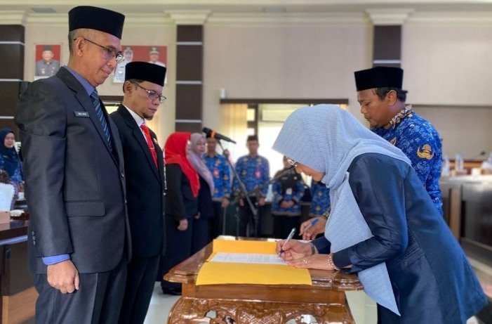 Pimpinan Tinggi Pratama Dilantik, Dewan Minta Kerja Profesional