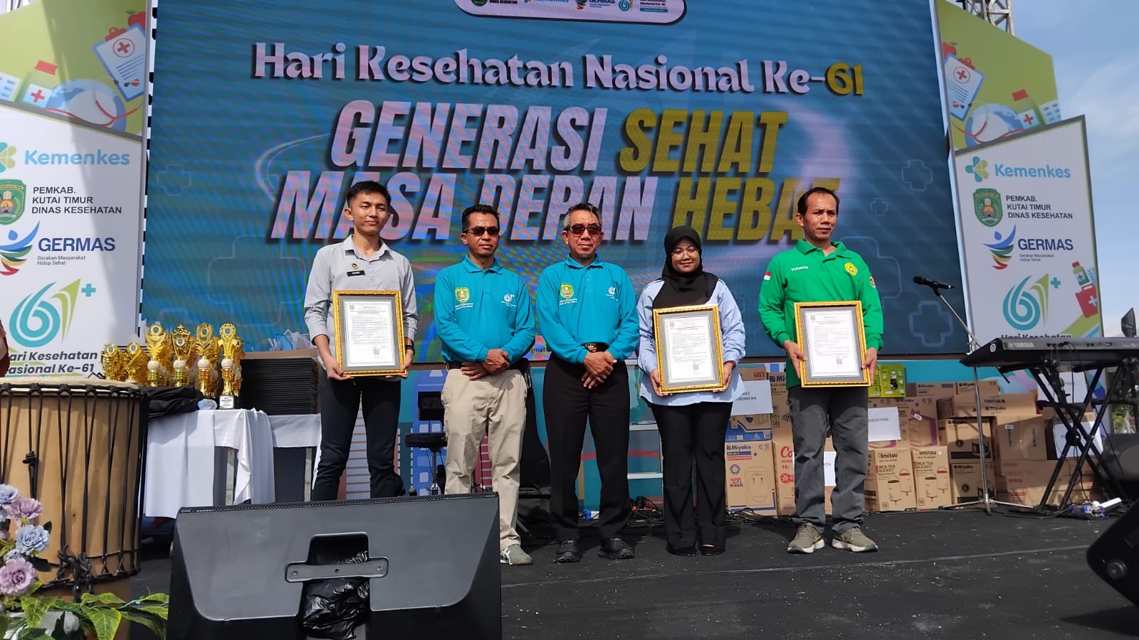 Layanan Kesehatan Terpadu Warnai Puncak HKN ke-61 di Kutai Timur