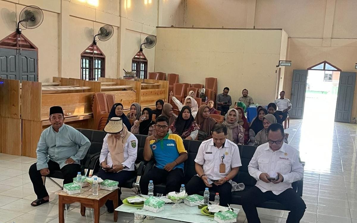 Kembangkan Potensi Lokal, Diskoperindag Gelar Pelatihan Anyaman Pandan di Sei Bebanir Bangun