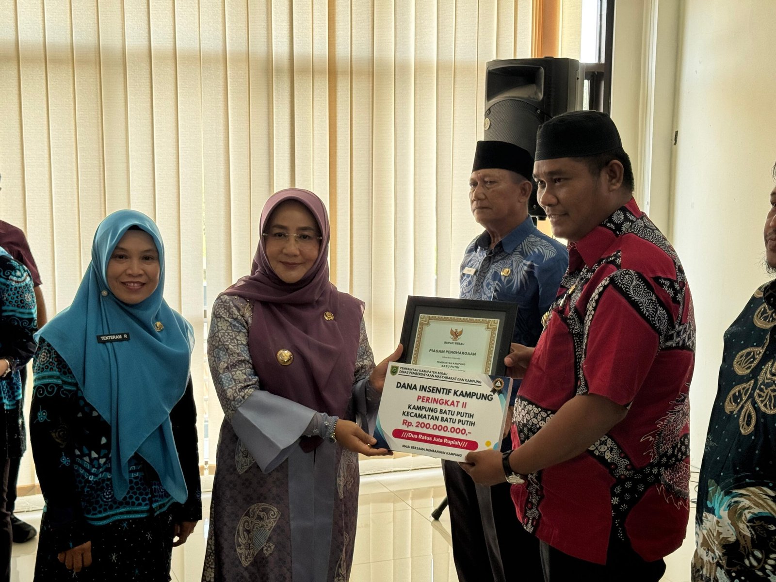 15 Kampung Terima DIKA 2026, Bupati Minta Kampung Lain Terus Bekerja Maksimal