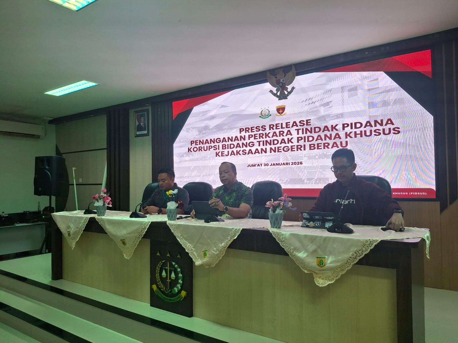 Rugikan Negara Rp1,8 Miliar, Sekretaris Biatan Lempake Akhirnya Masuk Bui