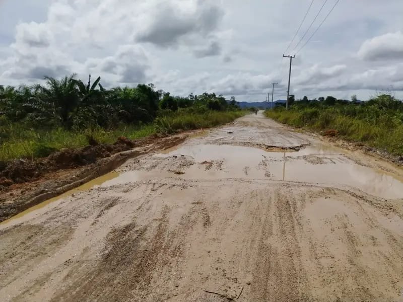 Jalan Nasding – Meraang Dikeluhkan, Pemkab Pastikan Tangani Tahun Ini